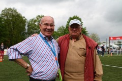 Zwei erfahrene Lauffreunde: Heinz-Hermann Rieke (l) und Heinz Wolff