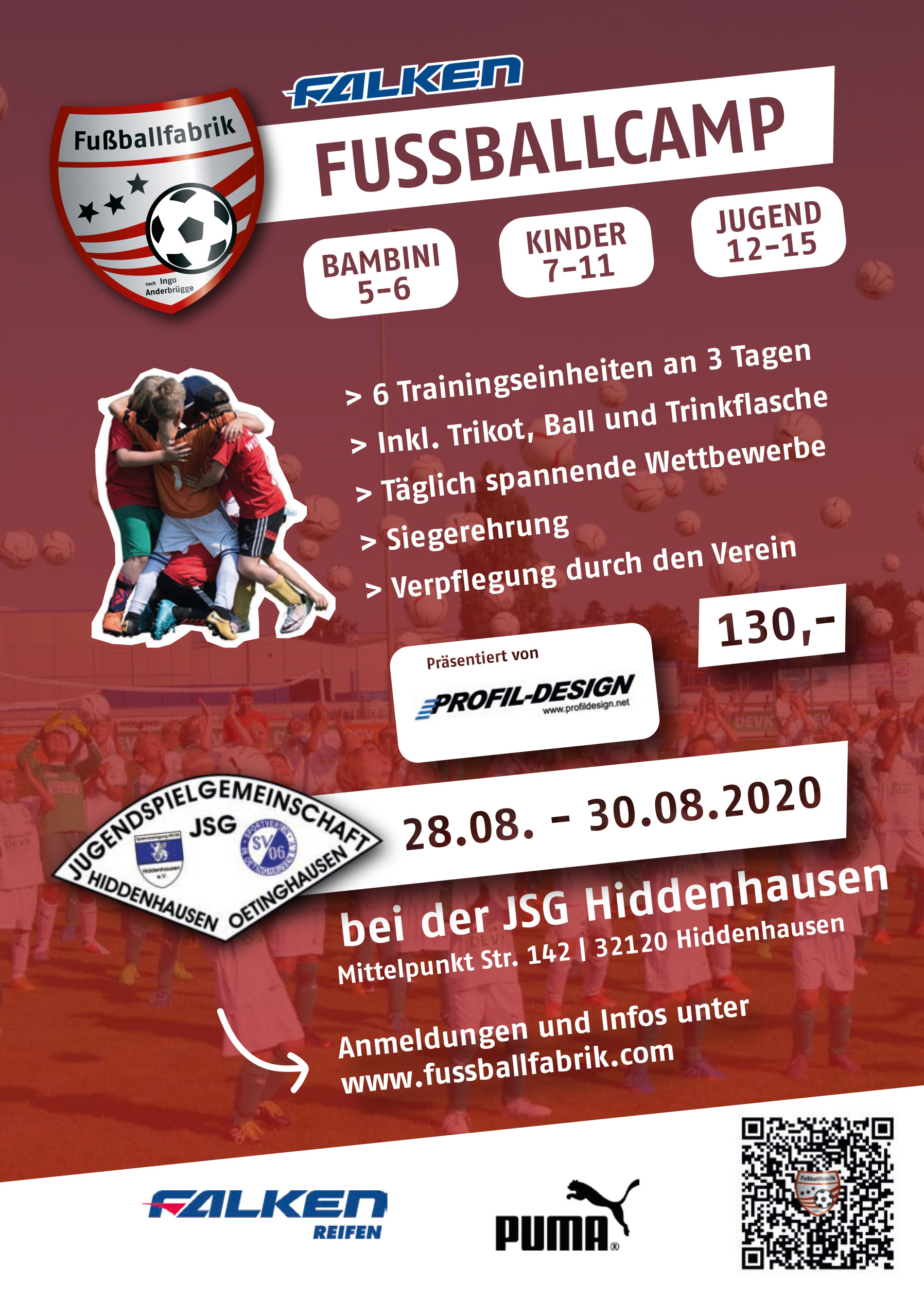 Fußballcamp August 2020